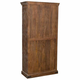 Cupboard Alexandra House Living Dark brown Mango wood 40 x 90 x 180 cm-4