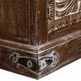 Console Alexandra House Living Brown Mango wood 40 x 90 x 80 cm-1