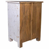 Nightstand Alexandra House Living White Brown 40 x 53 x 73 cm-4