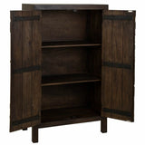 Cupboard Alexandra House Living Brown Wood 35 x 140 x 78 cm-6