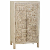 Cupboard Alexandra House Living White Wood 35 x 140 x 78 cm-0