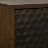 Sideboard Alexandra House Living Brown Wood Iron 40 x 85 x 165 cm-3