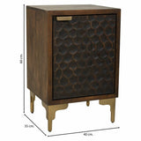 Nightstand Alexandra House Living Brown 35 x 60 x 40 cm-6