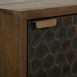 Nightstand Alexandra House Living Brown 35 x 60 x 40 cm-1