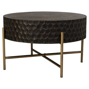 Centre Table Alexandra House Living Brown Wood Iron 80 x 50 x 80 cm-0