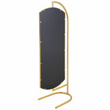 Free standing mirror Alexandra House Living Gold Metal Iron Mirror 40 x 162 x 62 cm-4