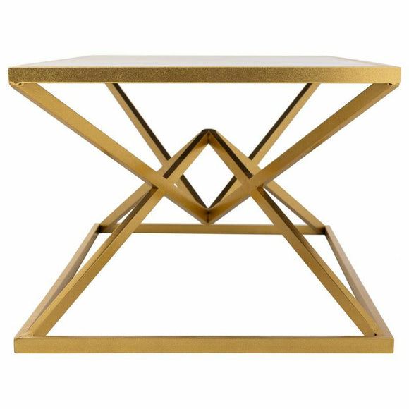 Centre Table Alexandra House Living Gold Metal Paper Iron MDF Wood 60 x 45 x 110 cm-0