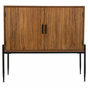 Sideboard Alexandra House Living Brown Iron Plate Fir wood 40 x 99 x 110 cm-0