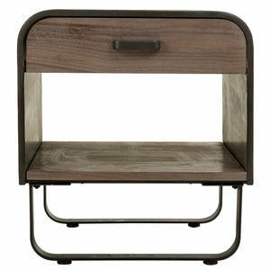 Nightstand Alexandra House Living Brown 52 x 56 x 50 cm-0