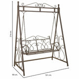 Swing Alexandra House Living 161 x 90 x 214 cm-4