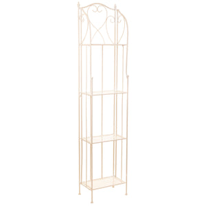 Shelves Alexandra House Living White Metal Iron 25 x 90 x 30 cm-0