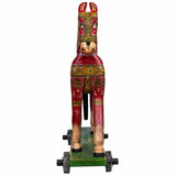 Decorative Figure Alexandra House Living Mango wood Horse 36 x 96 x 86 cm-5