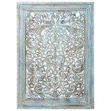 Wall Decoration Alexandra House Living Blue Mango wood 6 x 120 x 85 cm-6