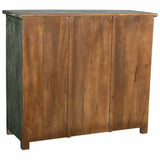 Sideboard Alexandra House Living Green Mango wood 40 x 90 x 103 cm-5