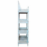 Shelves Alexandra House Living Blue Mango wood 40 x 166 x 90 cm-3