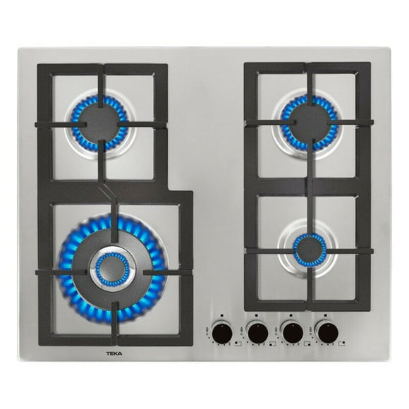Gas Hob Teka EFX60 60 cm Stainless steel Natural Gas-0