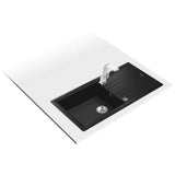 Sink with One Basin Teka Stone 60 L-TG 1C 1E-2
