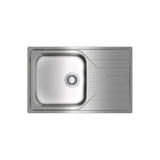 Sink with One Basin Teka UNIVERSE 50TPX Steel-0