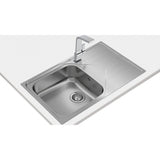 Sink with One Basin Teka UNIVERSE 50TPX Steel-1