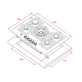 Induction Hot Plate Teka EFX 70.1 5G AI AL DR CI-3