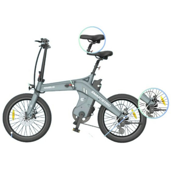 Electric Bike Smartgyro SOHO 16 10000 mAh Black 250 W 20