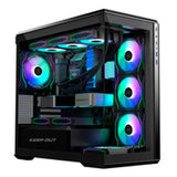 ATX Semi-tower Box KEEP OUT XC-905 PRO+ Black-2