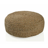 Pouffe Alexandra House Living Brown 60 x 20 x 60 cm Circular-0