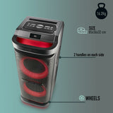 Portable Bluetooth Speakers NGS WILDSPACE2 Black-11