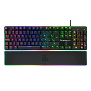 Gaming Keyboard Newskill Gungnyr Pro Black LED RGB Spanish Qwerty-0