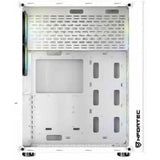 ATX Semi-tower Box Nfortec Aqueronte White-1