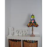 Desk lamp Viro Butterfly Multicolour Zinc 60 W 25 x 21 x 25 cm-3