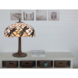 Desk lamp Viro Pedrera White Zinc 60 W 45 x 62 x 45 cm-2