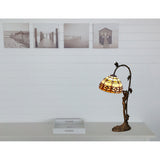 Desk lamp Viro Marfil Ivory Zinc 60 W 20 x 54 x 20 cm-1