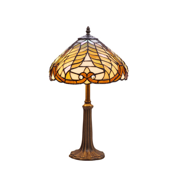Desk lamp Viro Dalí Amber Zinc 60 W 30 x 50 x 30 cm-0