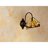 Wall Light Viro Dalí Amber Brass 60 W 20 x 26 x 33 cm-3