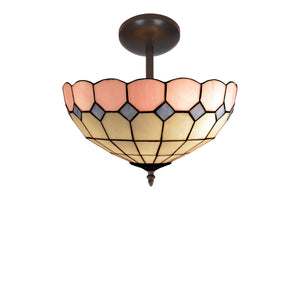 Ceiling Light Viro Pink Pink Iron 60 W 30 x 45 x 30 cm-0