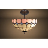 Ceiling Light Viro Pink Pink Iron 60 W 30 x 45 x 30 cm-2