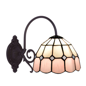 Wall Light Viro Pink Pink Brass 60 W 20 x 26 x 33 cm-0