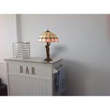 Desk lamp Viro Pink Brown Zinc 60 W 30 x 50 x 30 cm-1