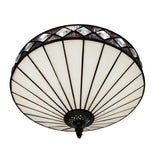 Ceiling Light Viro Ilumina White Iron 60 W 30 x 20 x 30 cm-3