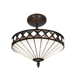 Ceiling Light Viro Ilumina White Iron 60 W 30 x 40 x 30 cm-0