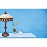 Desk lamp Viro Ilumina White Zinc 60 W 30 x 50 x 30 cm-5