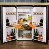 Mini Fridge Cecotec Bolero CoolMarket TT 90 Black 90 L 47 x 44 x 83 cm-1