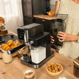 Cecotec Power Espresso 20 Cream Semi-Automatic Coffee Maker 20 Bar 1350 W Black-3