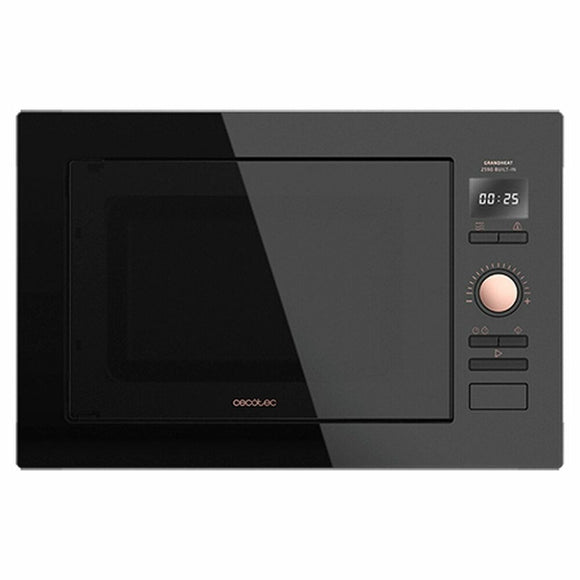 Built-in microwave Cecotec GrandHeat 2590 25 L 900 W Black/Pink-0