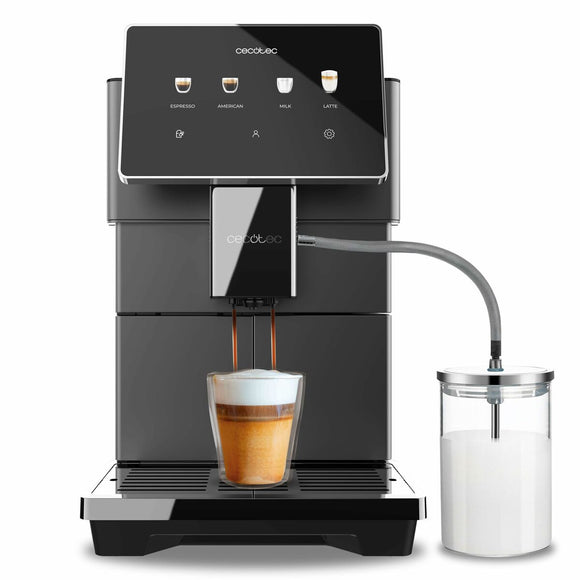 Superautomatic Coffee Maker Cecotec Cremmaet Tempo 1450 W 1,5 L Black 19 bar-0