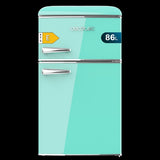 Combined Refrigerator Cecotec Bolero CoolMarket 2D Origin 86 Green E 86 L Green-7
