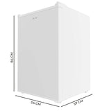 Cecotec Mini Fridge Bolero CoolMarket TT 133L White 133L LED Light Class E-2