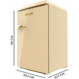 Cecotec CoolMarket TT Origin 110 Beige 110L Class E Fridge-10
