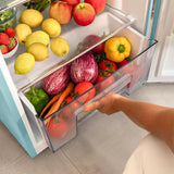 Combined Refrigerator Cecotec Bolero CoolMarket 2D Origin 215 215 L Blue-3